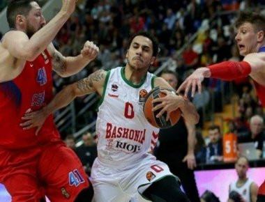 Euroleague: Γλίτωσε το... «κάζο» και 2-0 η ΤΣΣΚΑ